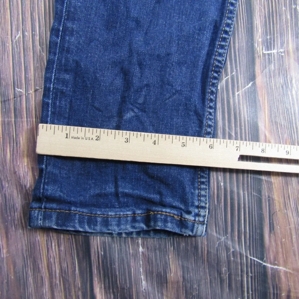 Levi's 511 Slim Fit Jeans Mens 32x30 Blue Dark Wash Stretch Denim 04511-1042